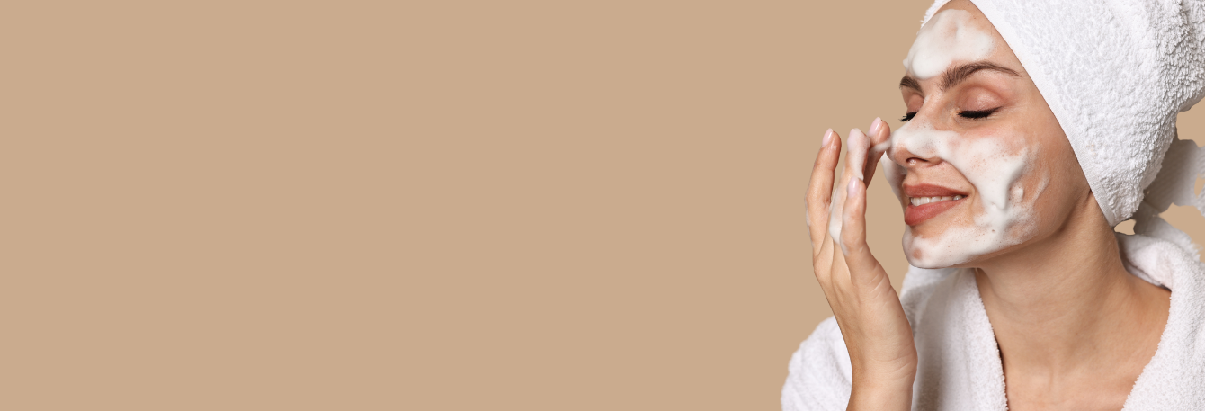 Healthy skin starts with proper cleansing