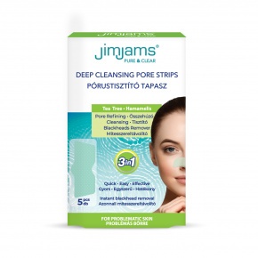 JimJams Pure & Clear Deep Cleansing Pore nose strips 5pcs